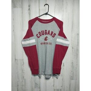 KA Knights Apparel Washington State Cougars Mens M  Long Sleeve Shirt